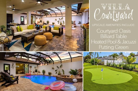 Villa Courtyard , Cape Coral